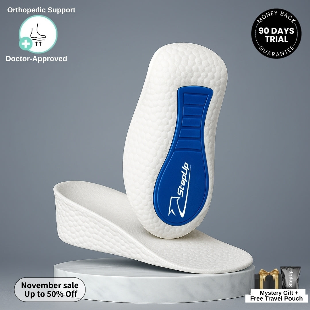 StepUp Insoles - Instantly Add 3 Inches of Height